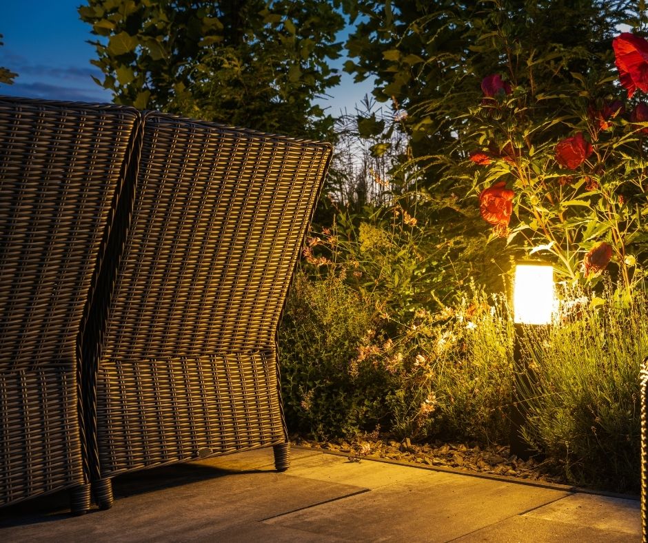 Patio Landscape Lighting