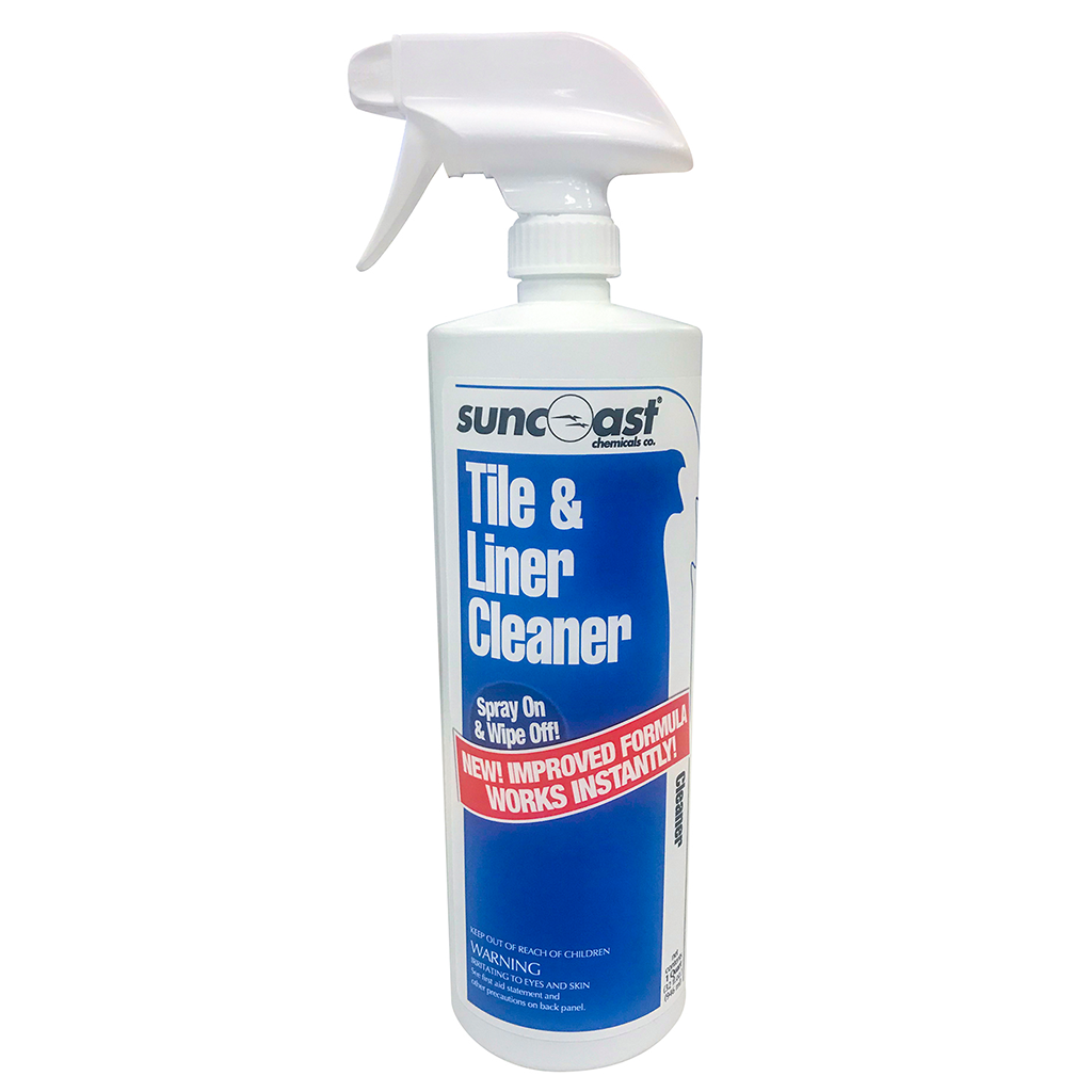 pool tile and liner cleaner